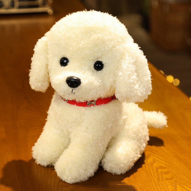 Cute Simulation Poodle Plush Toy Doll - Bliss Beauty Store