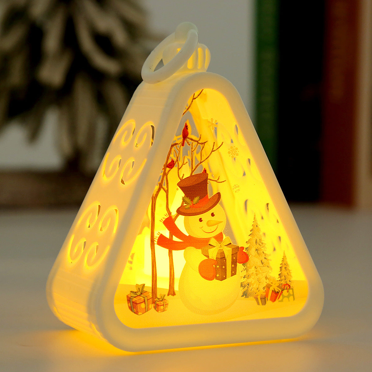 Christmas Retro Electric Candle Lamp