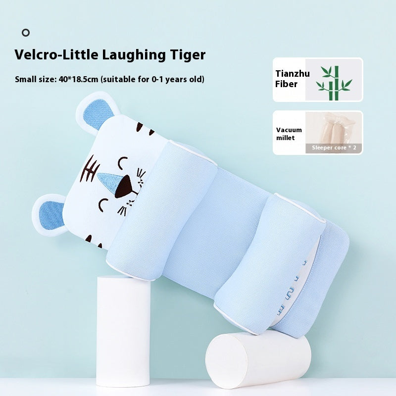 Baby Pillow 0-1 Year Old Buckwheat Correcting