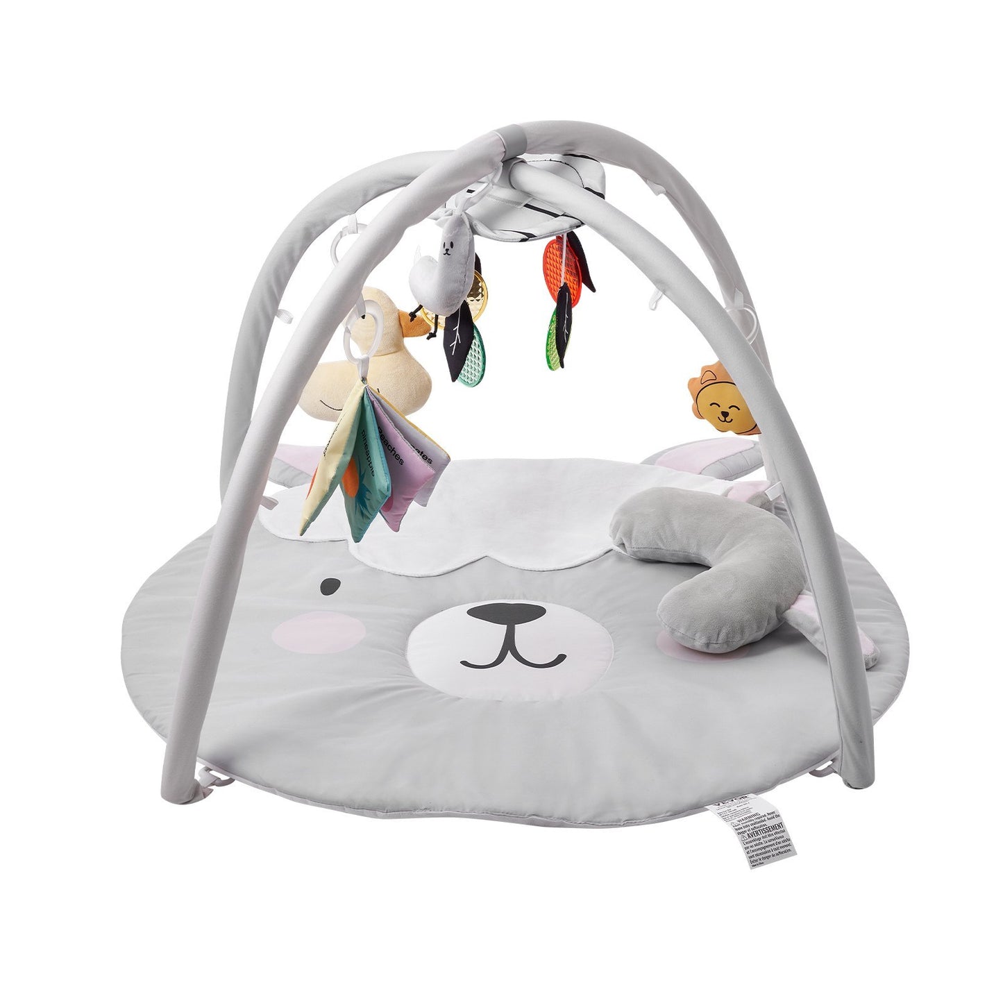 Baby Play Activity Mat With 5 Sensory Toys