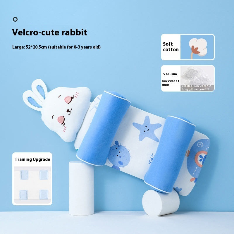 Baby Pillow 0-1 Year Old Buckwheat Correcting