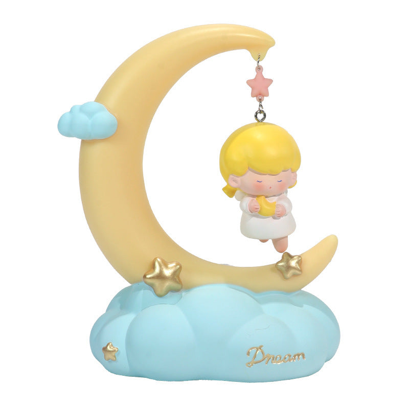 Little Angel Night Light Stars Moon