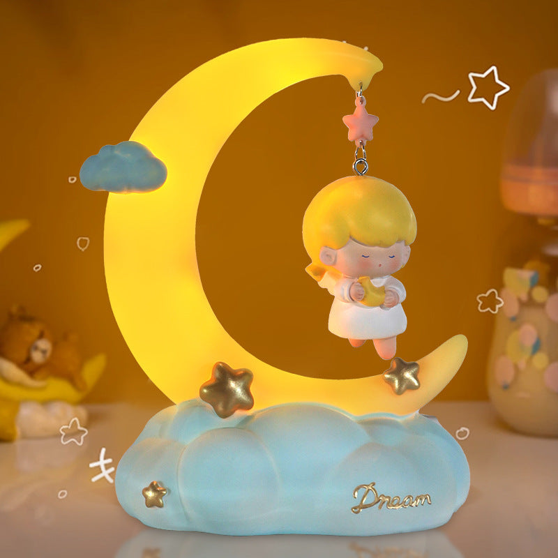 Little Angel Night Light Stars Moon
