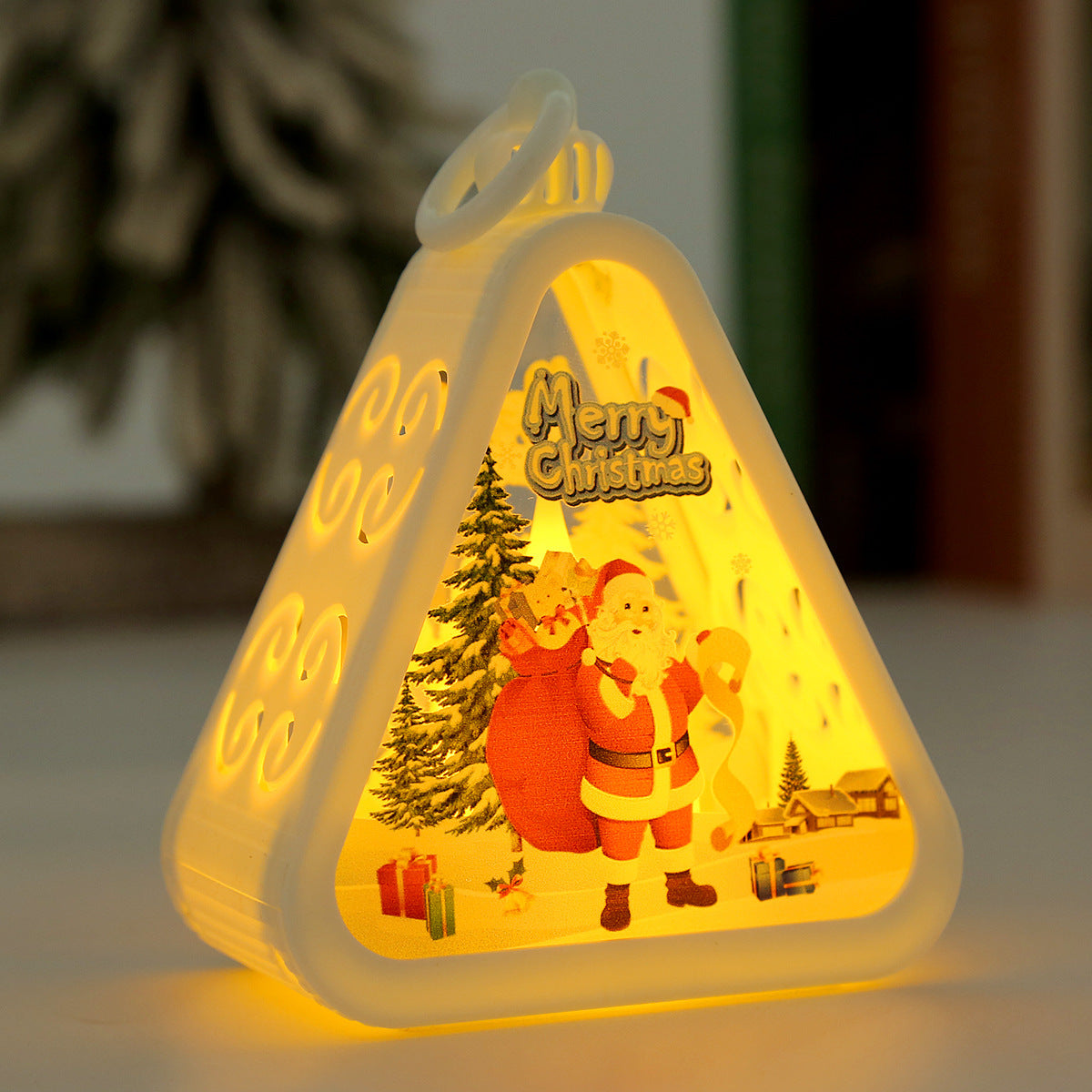 Christmas Retro Electric Candle Lamp