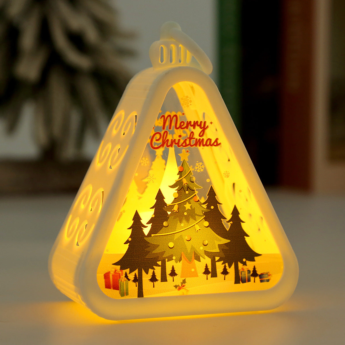 Christmas Retro Electric Candle Lamp