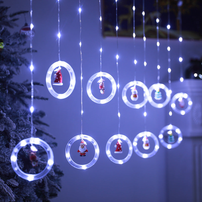 Christmas Curtain Lighting Chain Decoration - Bliss Beauty Store