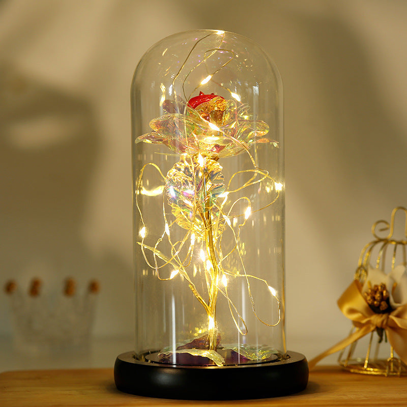 24k Gold Foil Flower Christmas Gift
