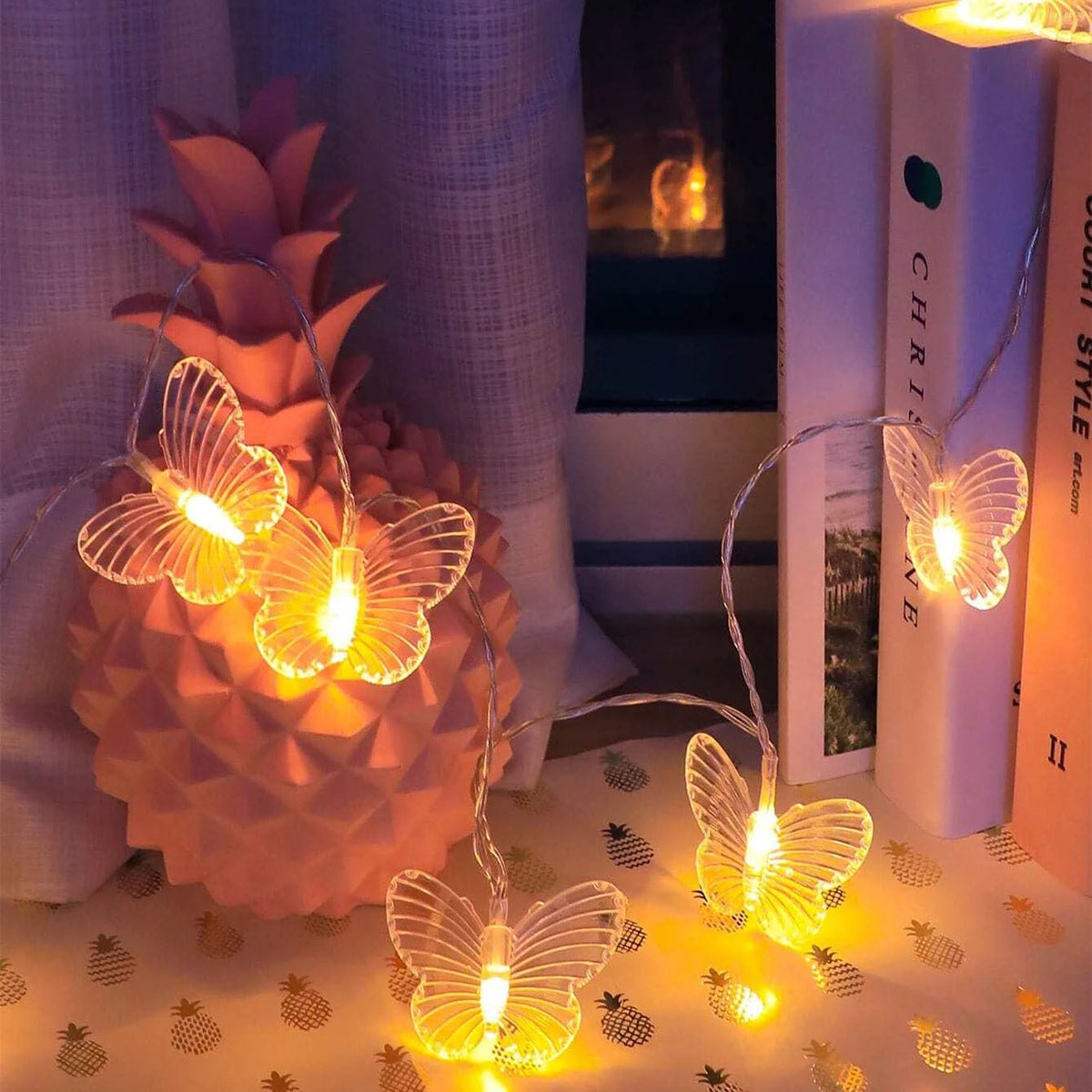 Butterfly Christmas Decoration Light String - Bliss Beauty Store
