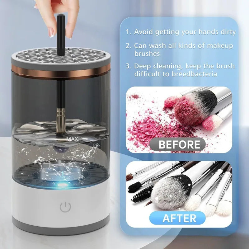 Rechargeable Electric Makeup Brush Cleaner Rechargeable