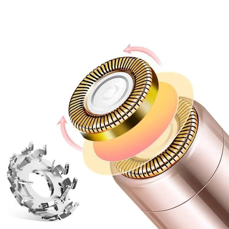 Painless Lipstick Shape Electric Epilator