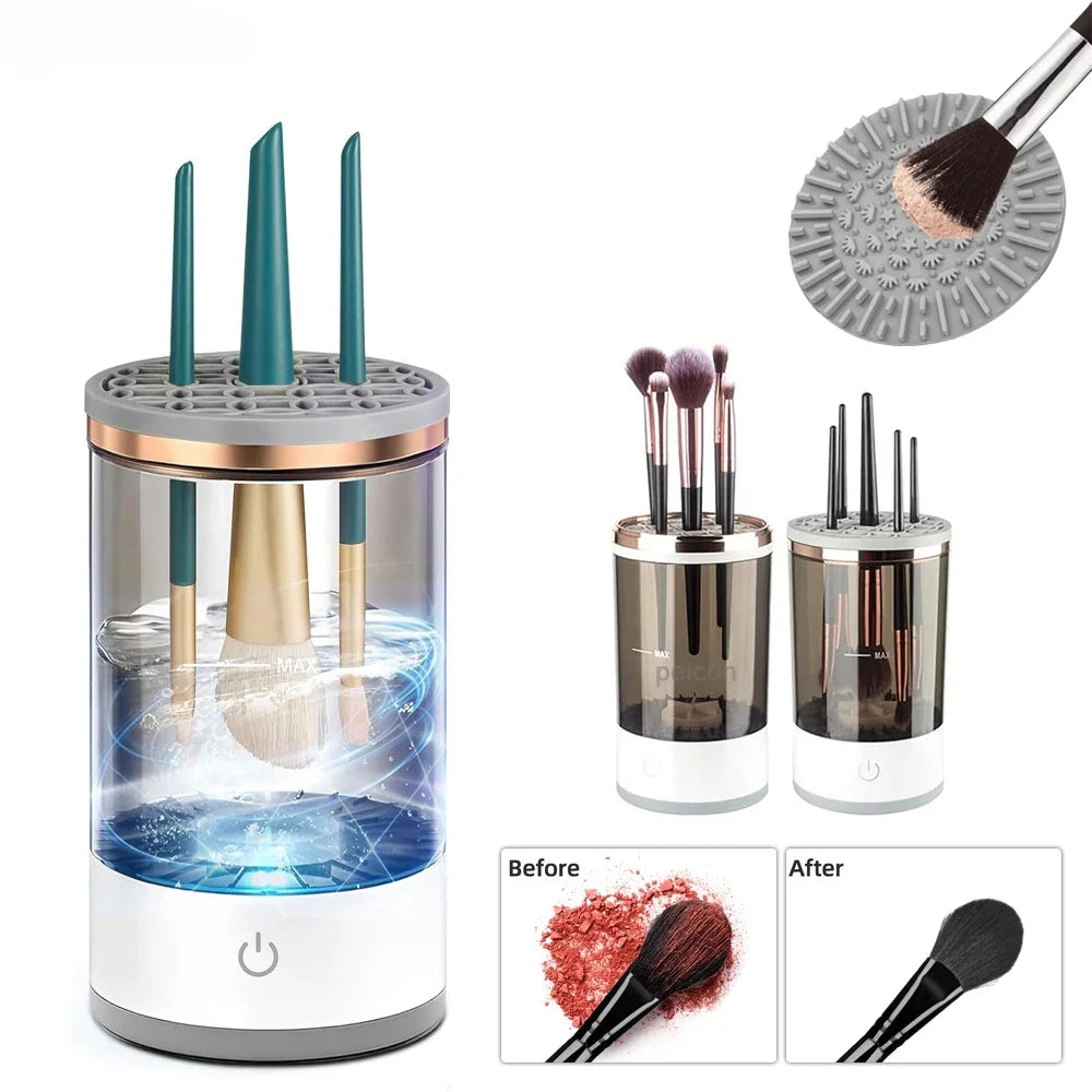 Rechargeable Electric Makeup Brush Cleaner Rechargeable