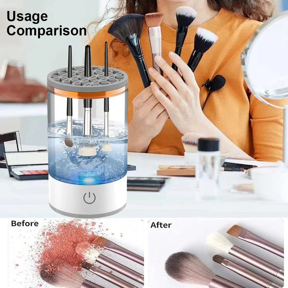 Rechargeable Electric Makeup Brush Cleaner Rechargeable