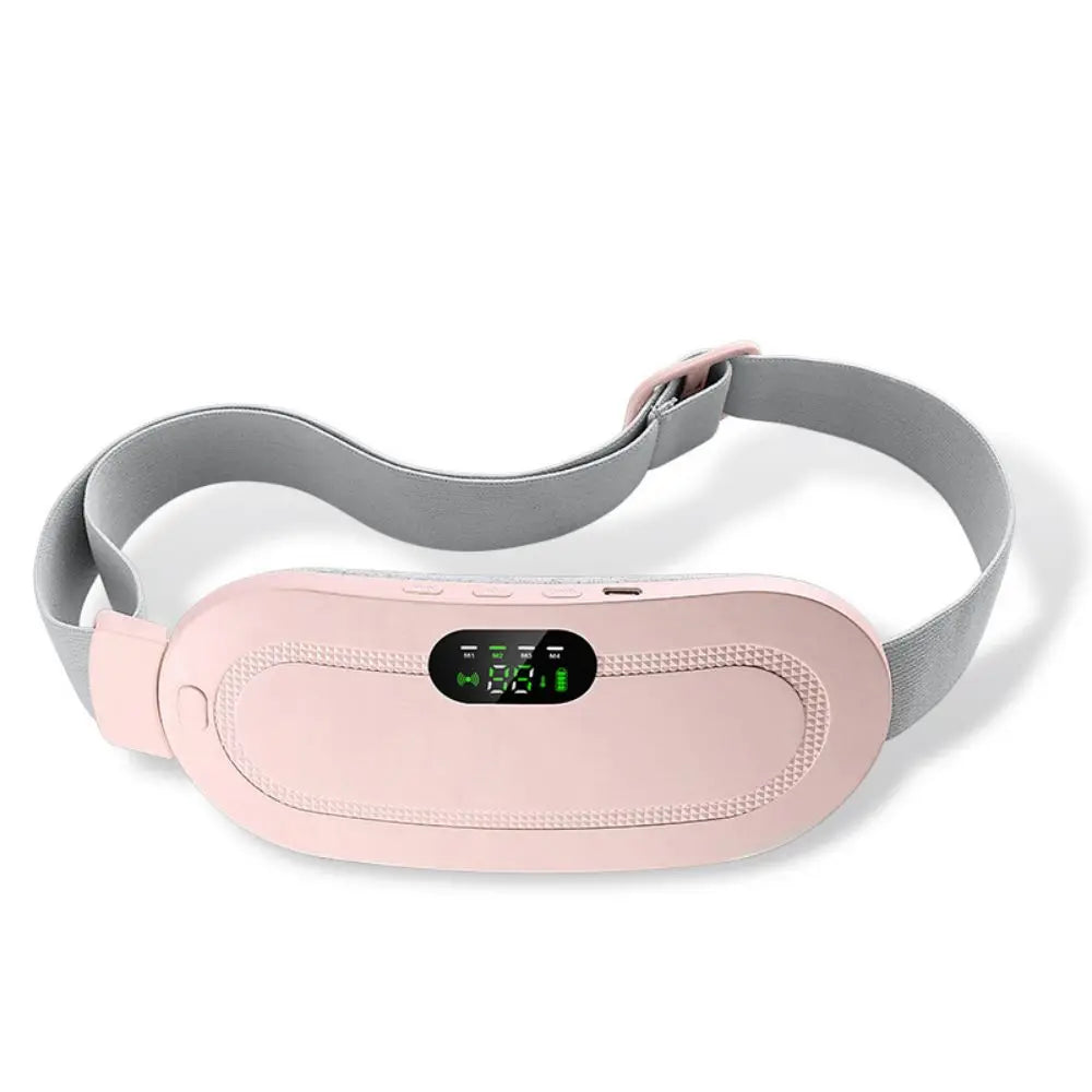 Rechargeable Hot Vibrating Abdominal Massage Belt