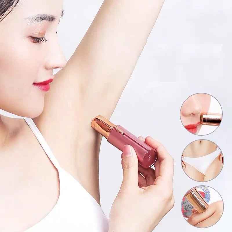 Painless Lipstick Shape Electric Epilator