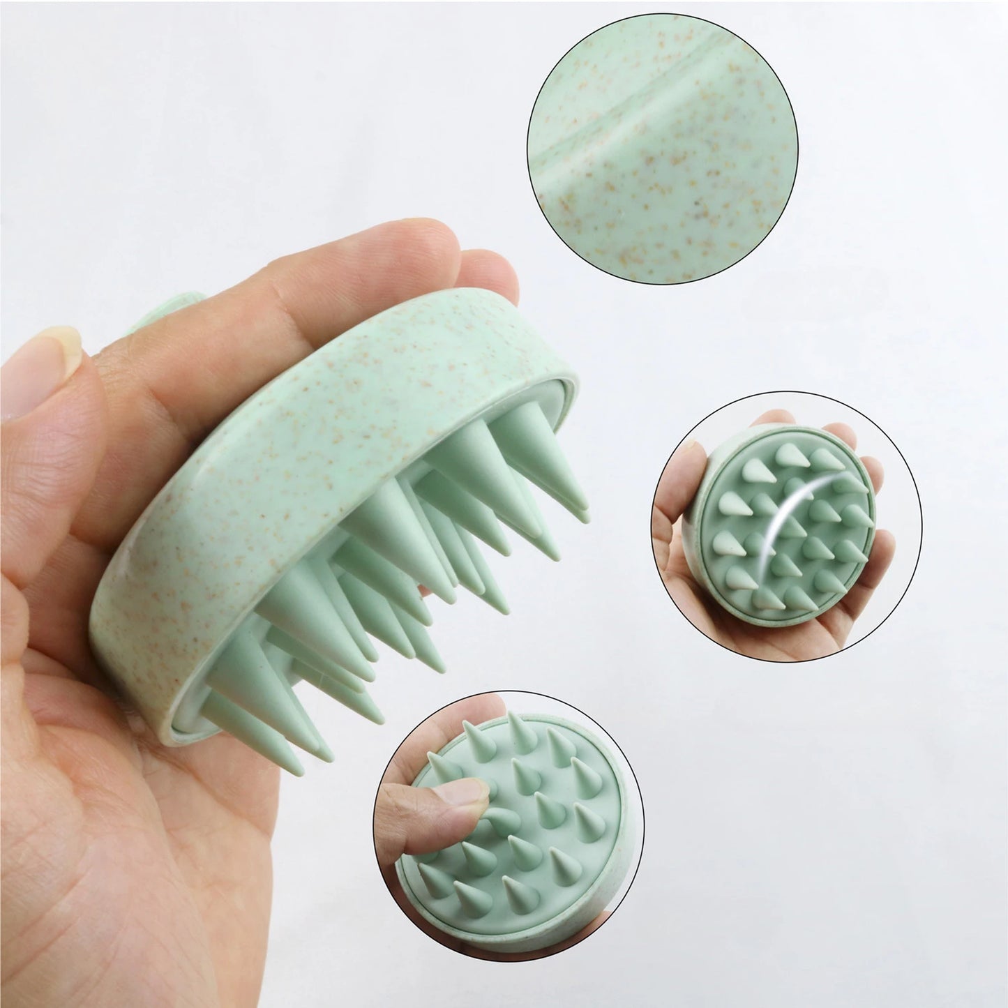 Silicone Head Scalp Massage Comb