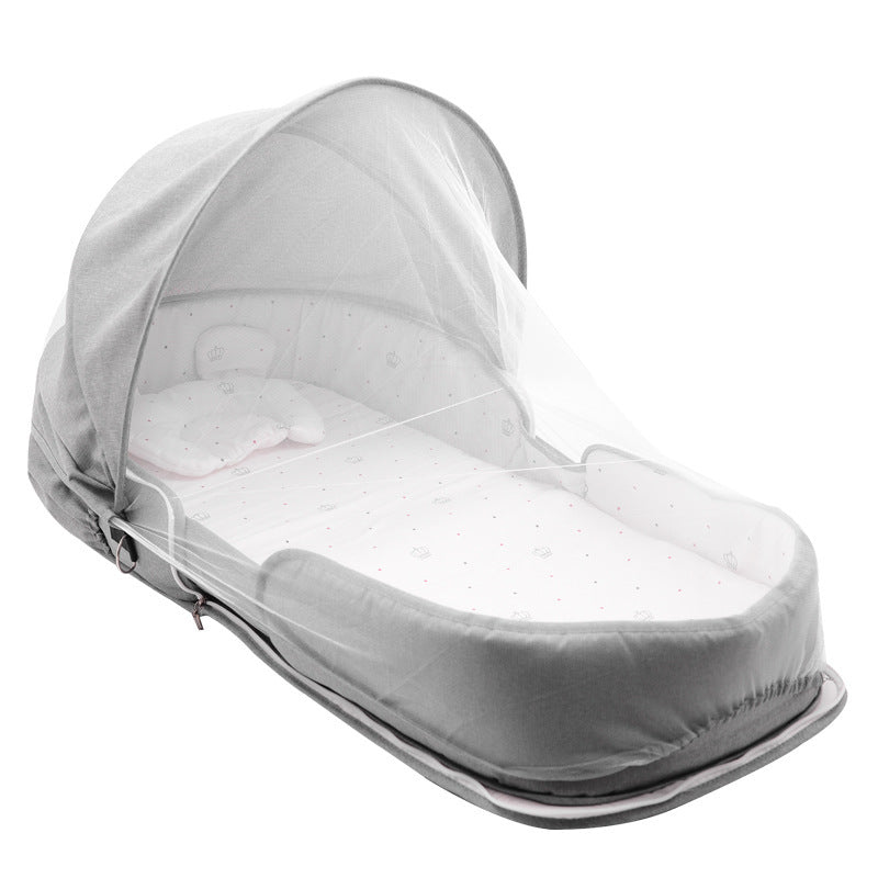 Newborn Baby Folding Portable Bed