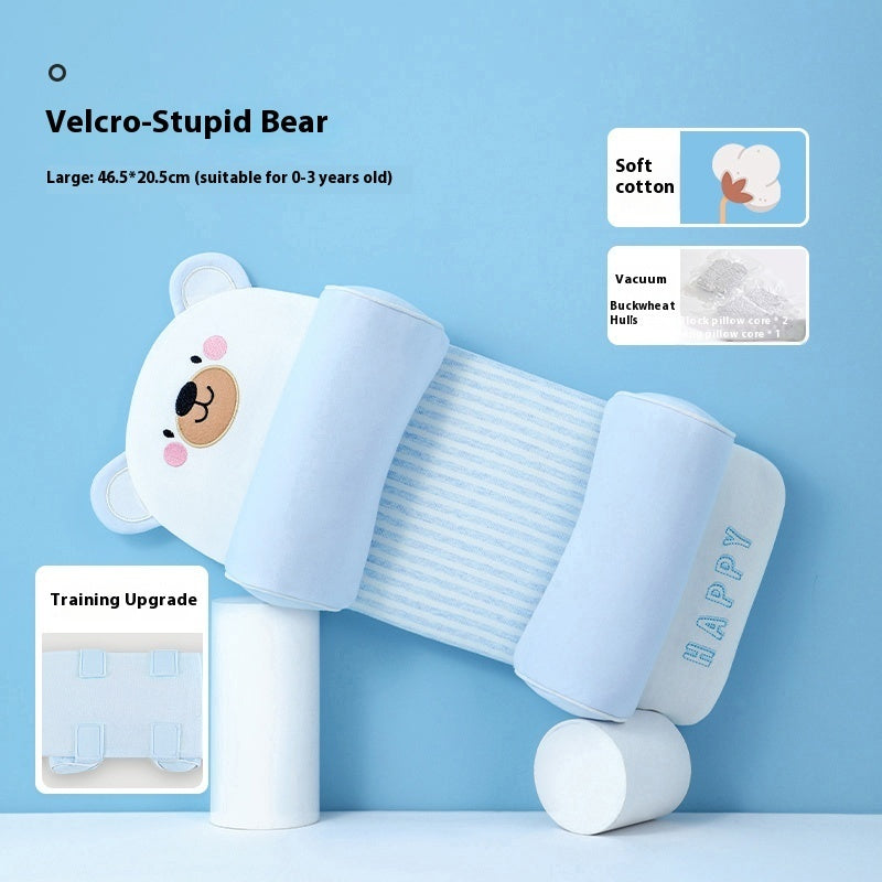 Baby Pillow 0-1 Year Old Buckwheat Correcting
