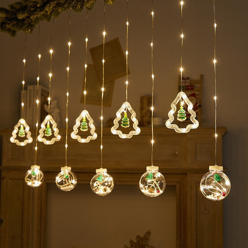 Christmas Curtain Lighting Chain Decoration - Bliss Beauty Store