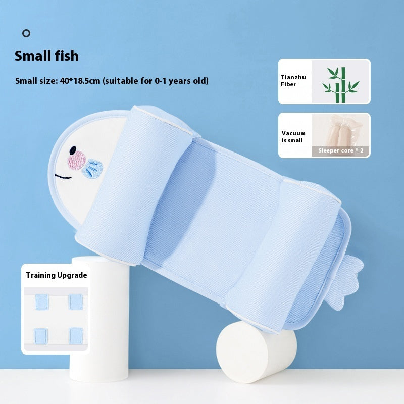 Baby Pillow 0-1 Year Old Buckwheat Correcting