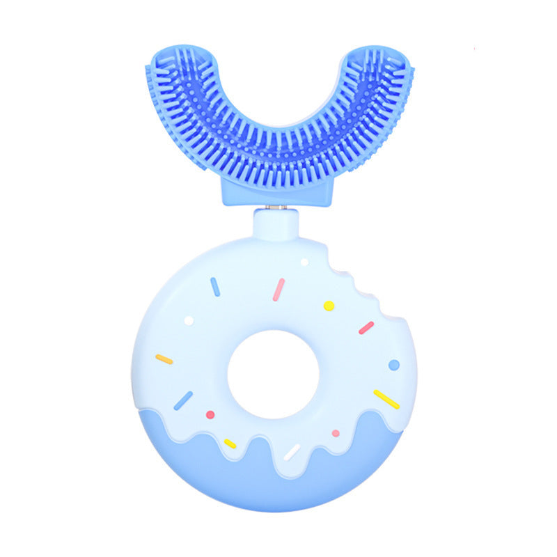 Children's U-shaped Silicone Donut Toothbrush