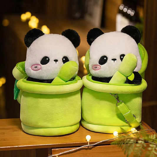 Treasure Panda Doll Plush Toy - Bliss Beauty Store